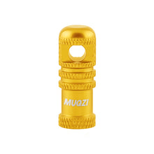 Load image into Gallery viewer, 1PC Multi-Functional Bicycle Aluminum Alloy Presta Valve Core Dust Cover Tubeless Tire Valve Core Disassembly Tool