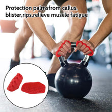 Load image into Gallery viewer, 1 Pair Fitness Training Silicone Gloves Anti-Slip And Anti-Callus Four-Finger Grip Strengthener For Strength Training