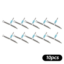 Load image into Gallery viewer, 10PCS Quick-Release Hook Separator Anti-Winding Spring Subline Double-Hook Rig Spreader Lure Fishing Accessories