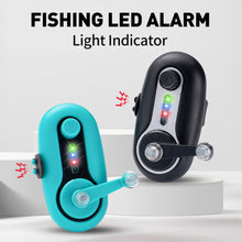 Load image into Gallery viewer, 1PC Intelligent Fishing Rod Alarm With LED Light And Buzzer Dual Alert Highly Sensitive Waterproof Fish Sensor Night Fishing Alarm Device