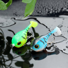 Load image into Gallery viewer, 1PC 6CM/9.7G Lure Simulation Pufferfish Surface Jumping Fish Bait T-Tail Submerged Fake Bait For Bass And Mandarin Fish