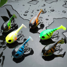 Load image into Gallery viewer, 1PC 6CM/9.7G Lure Simulation Pufferfish Surface Jumping Fish Bait T-Tail Submerged Fake Bait For Bass And Mandarin Fish