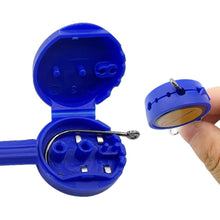Load image into Gallery viewer, 1PC Portable Fishhook Knotting Tool With Thread Cutting Clip Fishhook Protection And Storage Device Outdoor Fishing Supplies