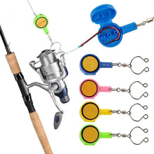 Load image into Gallery viewer, 1PC Portable Fishhook Knotting Tool With Thread Cutting Clip Fishhook Protection And Storage Device Outdoor Fishing Supplies
