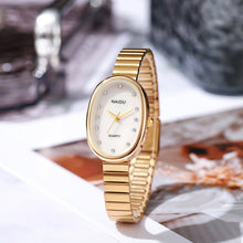 Load image into Gallery viewer, Minimalist Oval Quartz Watch Women Watch Fashion Steel Belt Quartz Casual Wristwatch Gifts Quartz Wristwatch