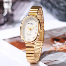 Load image into Gallery viewer, Minimalist Oval Quartz Watch Women Watch Fashion Steel Belt Quartz Casual Wristwatch Gifts Quartz Wristwatch