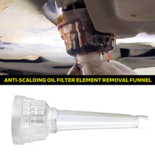 Load image into Gallery viewer, Universal Anti-scalding Car Oil Filter Removal Tool Funnel Filter Removal Funnel Vehicle Oil Change Tools