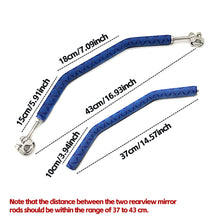 Load image into Gallery viewer, Universal Motorcycle Handbar Extension Bar Balance Auxiliary Aluminum Alloy Support Bar for Scooter/E-Bike
