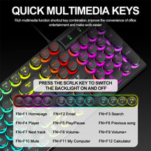 Load image into Gallery viewer, 104Keys Shadow Mechanical Feeling Cool Lighting Desktop Computer Laptop Esports Game Illuminated Wired Keyboard