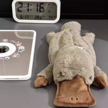 Load image into Gallery viewer, Plush Platypus Doll Pen Bag Ins High Value Soft Cute Cure Decompression Doll Students Learning Stationery Storage Bag