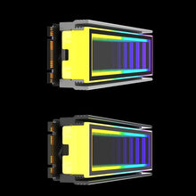 Load image into Gallery viewer, ARGB AURA Plug Sync Computer SSD M2 Radiator Aluminum PC RGB M.2 Nvme Cooler Heatsink Solid State Drive Heat Sink Cooler