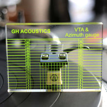 Load image into Gallery viewer, Turntable Cartridge Tonearm VTA Balance Measuring Azimuth Horizontal Adjustment Ruler Tool For LP Vinyl Record Player Phonograph