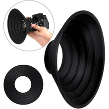 Load image into Gallery viewer, Silicone Lens Hood New Anti Reflective Foldable Reversible Lens Shade Diameter 50mm~70mm,70mm~90mm Anti-glass Camera Lens Hood