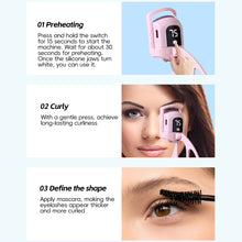 Load image into Gallery viewer, Portable Eyelash Curler Lasting Shaping Constant Temperature USB Charging Heated Beauty Tools
