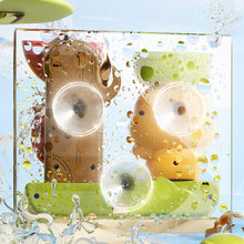 Load image into Gallery viewer, Colorful Rotating Duck Water Wheel Toy for Babies Splash Bath Time Fun with Suction Cups Parent-Child Bath Sensory Toy for Toddlers