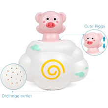 Load image into Gallery viewer, Cute Cloud Shower Egg Bath Toy Cartoon Animal Sprinkler Egg Swimming Cloud Colorful Interactive Bathtub Sensory Learning