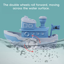 Load image into Gallery viewer, Educational Mechanical Bath Boats Set Safe Splash Play Water Boats Parent-Child Bath Interaction Toys for Bathtub Fun