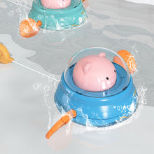Load image into Gallery viewer, Cute Animal Swimming Bath Toys Submarine Crab Corgi Frog Interactive Bathtub Toy Set Non-Battery Bath Time Toys