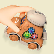 Load image into Gallery viewer, Inertia Sensory Toy Car with Storage Function Smooth Rolling Baby First Car Toy Cartoon Inertia Learning Car Toy For Baby Kids