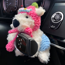 Load image into Gallery viewer, Plush Doll Car Windshield Wiper Turn Signal Switch Ornaments Decorations Dog Auto Interior Decoration Accessories Home Desk Ornament