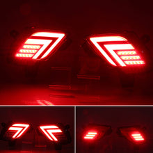 Load image into Gallery viewer, Pair Auto LED Rear Bumper Reflector Lights Driving Brake Warning Dynamic Turn Signal Lamps For Mazda CX5 CX-5 2012 - 2016 DC12V