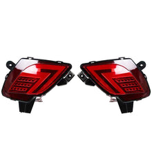 Load image into Gallery viewer, Pair Auto LED Rear Bumper Reflector Lights Driving Brake Warning Dynamic Turn Signal Lamps For Mazda CX5 CX-5 2012 - 2016 DC12V