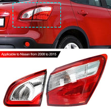 Load image into Gallery viewer, Car Rear Tail Light Outer Inner Brake Fog Lamp Accessories Car Warning Running Light For Nissan Qashqai 2008-2015 EU Version