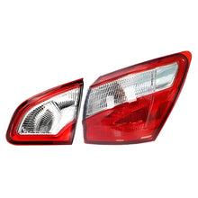 Load image into Gallery viewer, Car Rear Tail Light Outer Inner Brake Fog Lamp Accessories Car Warning Running Light For Nissan Qashqai 2008-2015 EU Version
