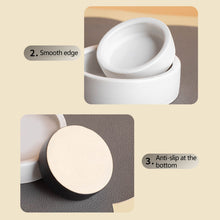 Load image into Gallery viewer, Reptile Food Bowl Anti-Escape Ceramic Feeder High Rim Anti-Slip Feeder Dish for Lizards Leopard Gecko Chameleon Corn Snake
