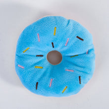 Load image into Gallery viewer, Dog Donuts Plush Toys Chew Toy Funny Puppy Dog Interactive Toy Chew Resistan Squeaky Toy Cat and Dog Boredom Relief Toys