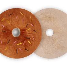 Load image into Gallery viewer, Dog Donuts Plush Toys Chew Toy Funny Puppy Dog Interactive Toy Chew Resistan Squeaky Toy Cat and Dog Boredom Relief Toys