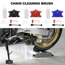 Load image into Gallery viewer, Motorcycle Chain Cleaning Machine Kit Brush Gear Cleaner Tool For Motorbike Chains Lube Device Lubricating Accessory 