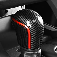 Load image into Gallery viewer, Carbon Fiber Car Gear Shift Knob Cover Lever Stick Head Car Accessories Auto Parts Trim For Toyota Corolla 2019-2024 Camry 2018-2023