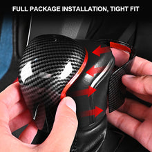 Load image into Gallery viewer, Carbon Fiber Car Gear Shift Knob Cover Lever Stick Head Car Accessories Auto Parts Trim For Toyota Corolla 2019-2024 Camry 2018-2023