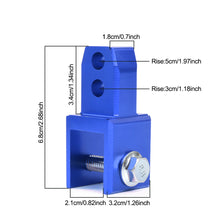 Load image into Gallery viewer, M8 M10 Motorcycle Modify Rear Shock Round End Change Fork End Accessories Dual Fork Port Rear Shock Height Increase Part