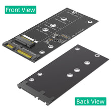 Load image into Gallery viewer, M.2 NGFF to SATA Adapter Card B Key/B & M Key SSD Converter NGFF M2 to 2.5 Inch SATA III Drivers For NGFF M.2 2280 2260 2242 2230 SSD (Not for M.2 NVME)