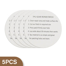 Load image into Gallery viewer, 6CM TPU Transparent Circular Repair Patch Outdoor Tent Raincoat Swimming Ring Waterproof And Leak-Proof Repair Tape