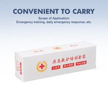 Load image into Gallery viewer, Disposable First Aid Kit 3-Piece Set Triangular Bandage Elastic Bandage And CPR Barrier Mask Outdoor Emergency Medical Supplies