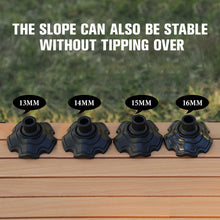 Load image into Gallery viewer, 4PCS Outdoor Camping Moon Chair Foot Covers Anti-Slip And Anti-Sink Rotatable Frog Foot Pads Camping Accessories