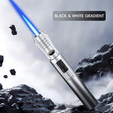 Load image into Gallery viewer, Portable Outdoor Handheld Torch Lighter With Visible Gas Window High-Temperature Resistant Direct Flame Mini Welding Torch