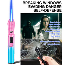 Load image into Gallery viewer, Portable Outdoor Handheld Torch Lighter With Visible Gas Window High-Temperature Resistant Direct Flame Mini Welding Torch