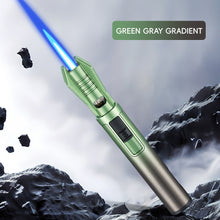 Load image into Gallery viewer, Portable Outdoor Handheld Torch Lighter With Visible Gas Window High-Temperature Resistant Direct Flame Mini Welding Torch