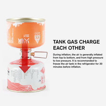 Load image into Gallery viewer, 1PC Outdoor Camping Flat Gas Canister Refill Adapter Residual Gas Transfer Valve Compatible with Stove Burner