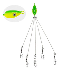 Load image into Gallery viewer, Alabama Rig Swarm Attack Lure With 8-Shaped Rotating Ring And Pin Multi-Lure Synergy For Enhanced Attraction Lure Fishing Accessories