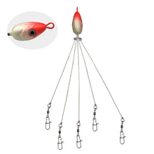 Load image into Gallery viewer, Alabama Rig Swarm Attack Lure With 8-Shaped Rotating Ring And Pin Multi-Lure Synergy For Enhanced Attraction Lure Fishing Accessories