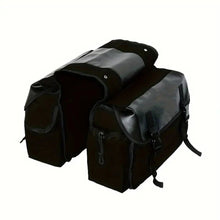Load image into Gallery viewer, Canvas Motorcycle Saddlebag Luggage Bags Waterproof Stroage Bag For Honda Suzuki