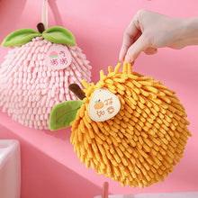 Load image into Gallery viewer, Festive and Creative Fruit Towels Snowy Towels Hanging Water Absorbent Quick Drying Thick Towels Handkerchiefs Handkerchiefs