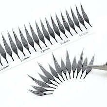 Load image into Gallery viewer, Manga Style Wings Tower Shaped Eyelashes Tower Shaped Grafting Ultra Soft and Non Loose Roots Automatic Trimming False Eyelashes