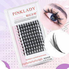 Load image into Gallery viewer, Manga Wings Grafting Eyelash Rapid Molding Manga Tower Top Thick and Soft False Eyelash C Curling Vacation Eyelash