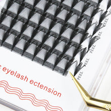 Load image into Gallery viewer, Manga Wings Grafting Eyelash Rapid Molding Manga Tower Top Thick and Soft False Eyelash C Curling Vacation Eyelash